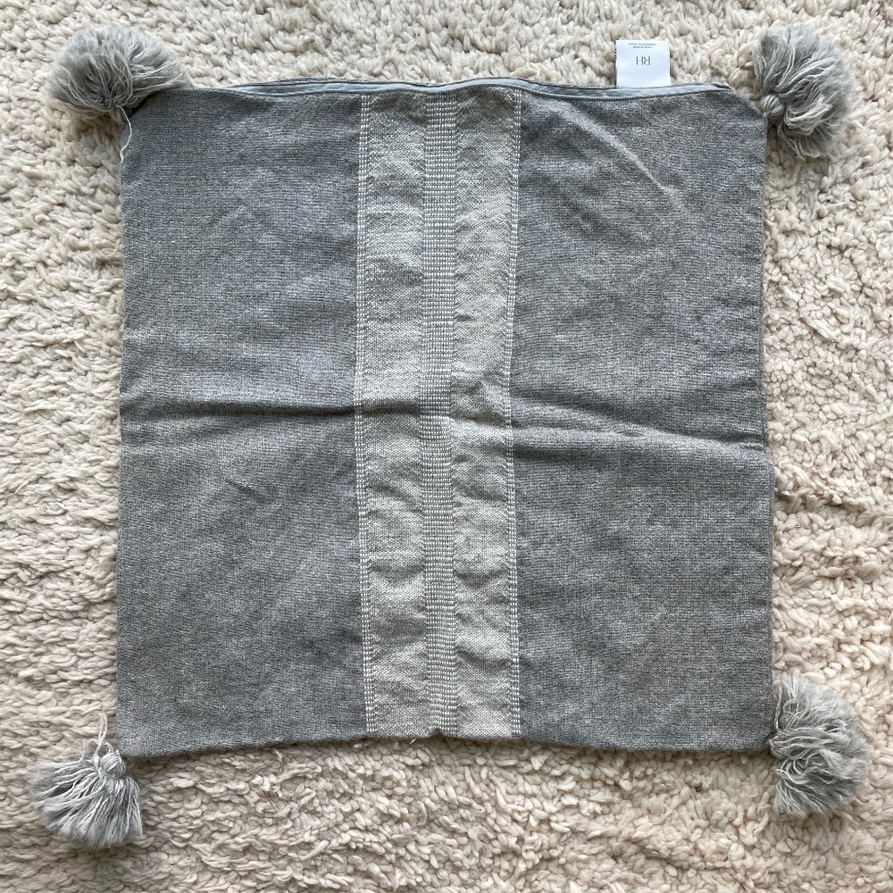 Restoration Hardware Alpaca Wool pillow cover